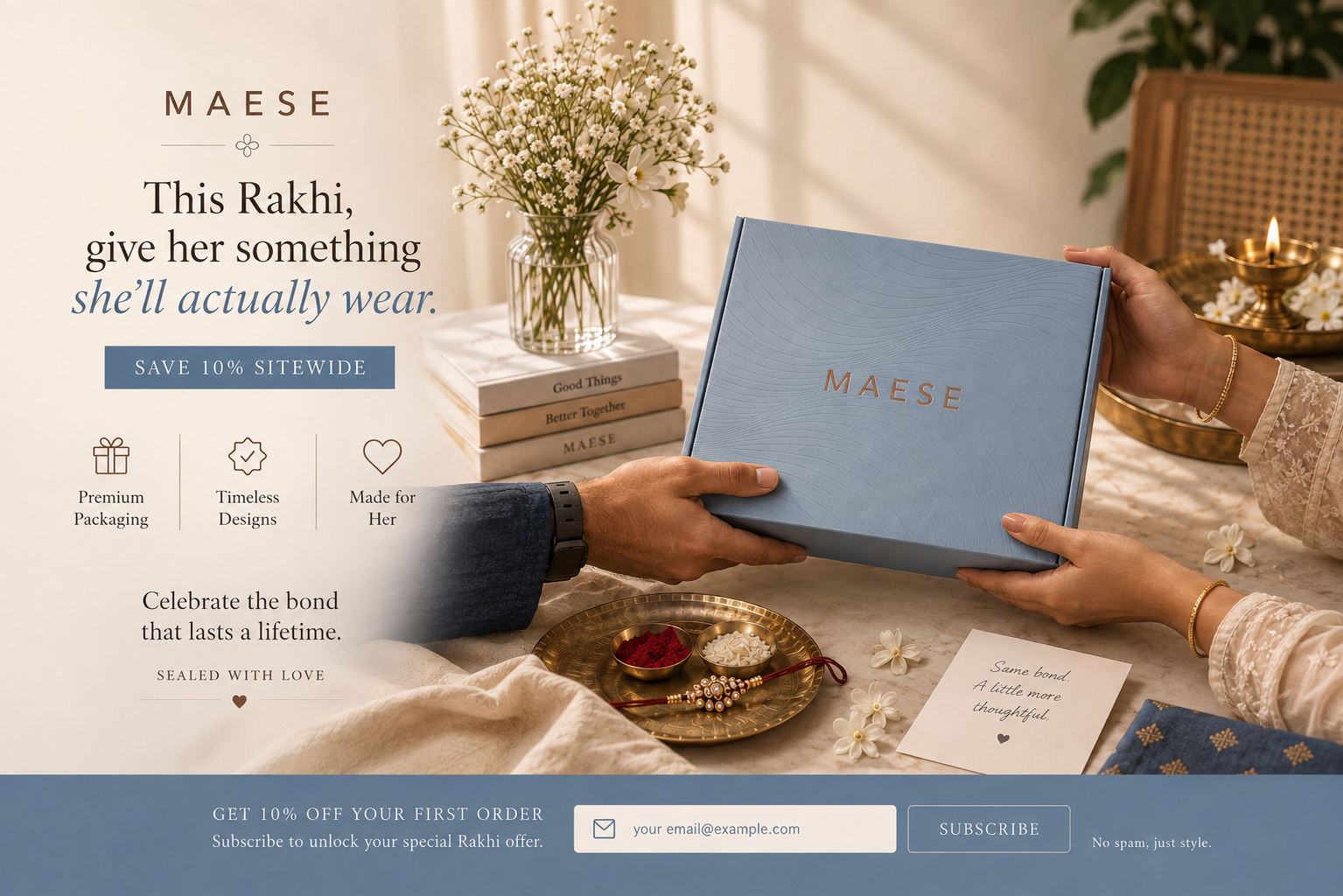Promotional banner