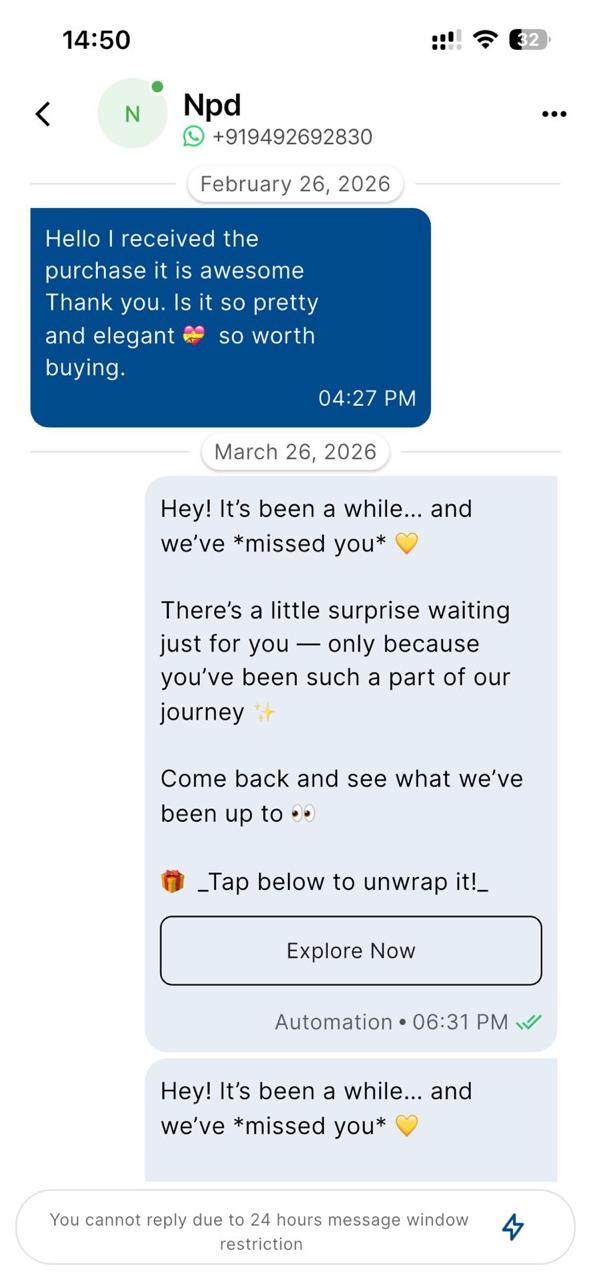 Customer feedback